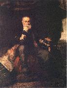 Henryk Rodakowski Portrait of general Henryk Dembinski. USA oil painting artist